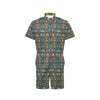 Camping Tent Pattern Print Design 03 Men's Romper