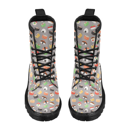 Sushi Print Design LKS307 Women's Boots