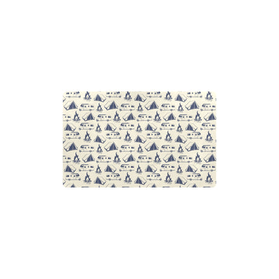 Campfire Pattern Print Design 01 Kitchen Mat