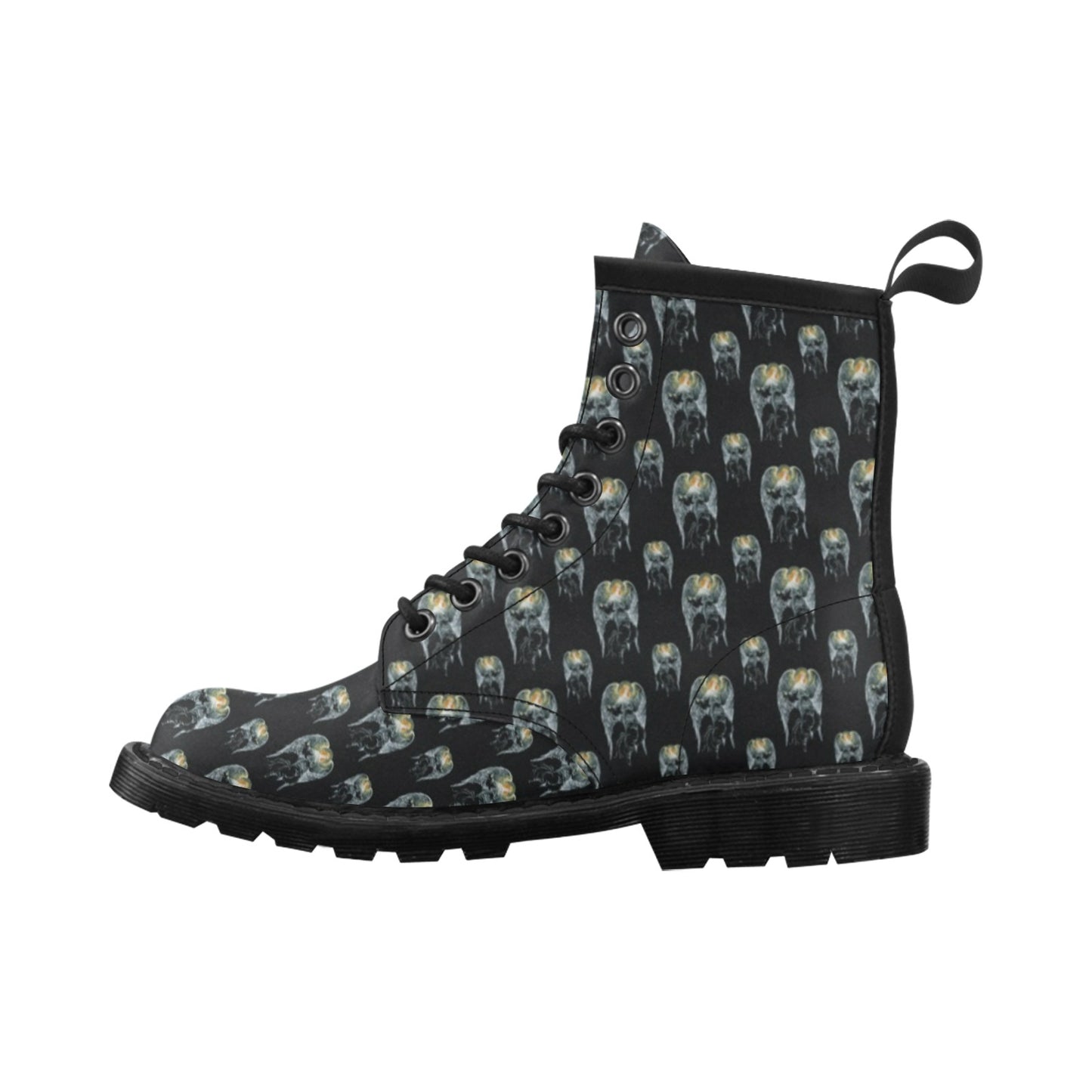 Angel with Wings Cute Design Print Women's Boots