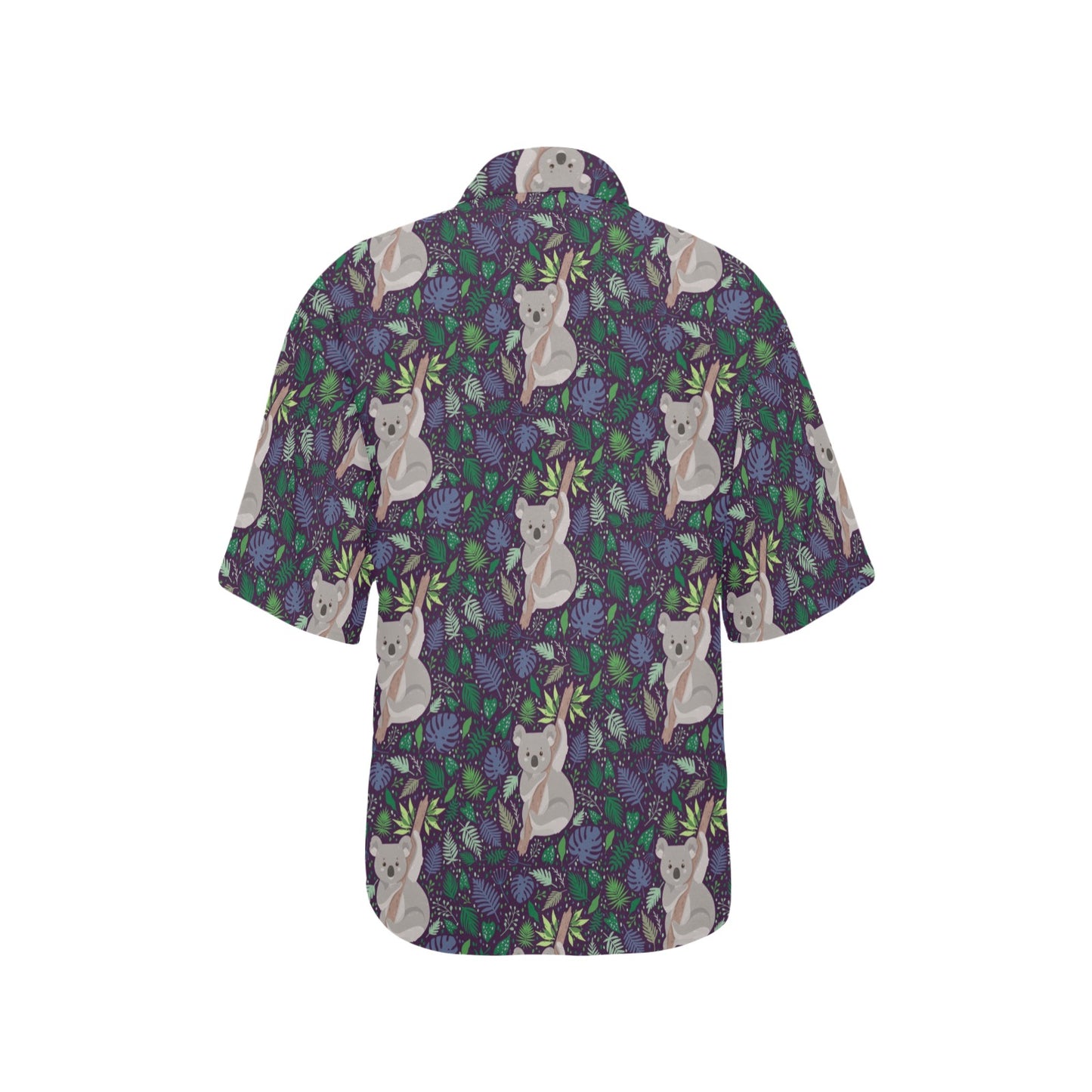 Koala Pattern Print Design 06 Women's Hawaiian Shirt
