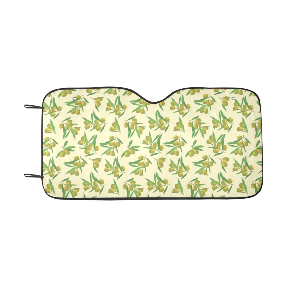 Olive Print Design LKS302 Car front Windshield Sun Shade