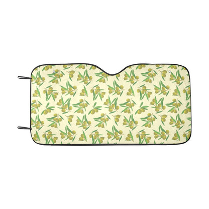 Olive Print Design LKS302 Car front Windshield Sun Shade