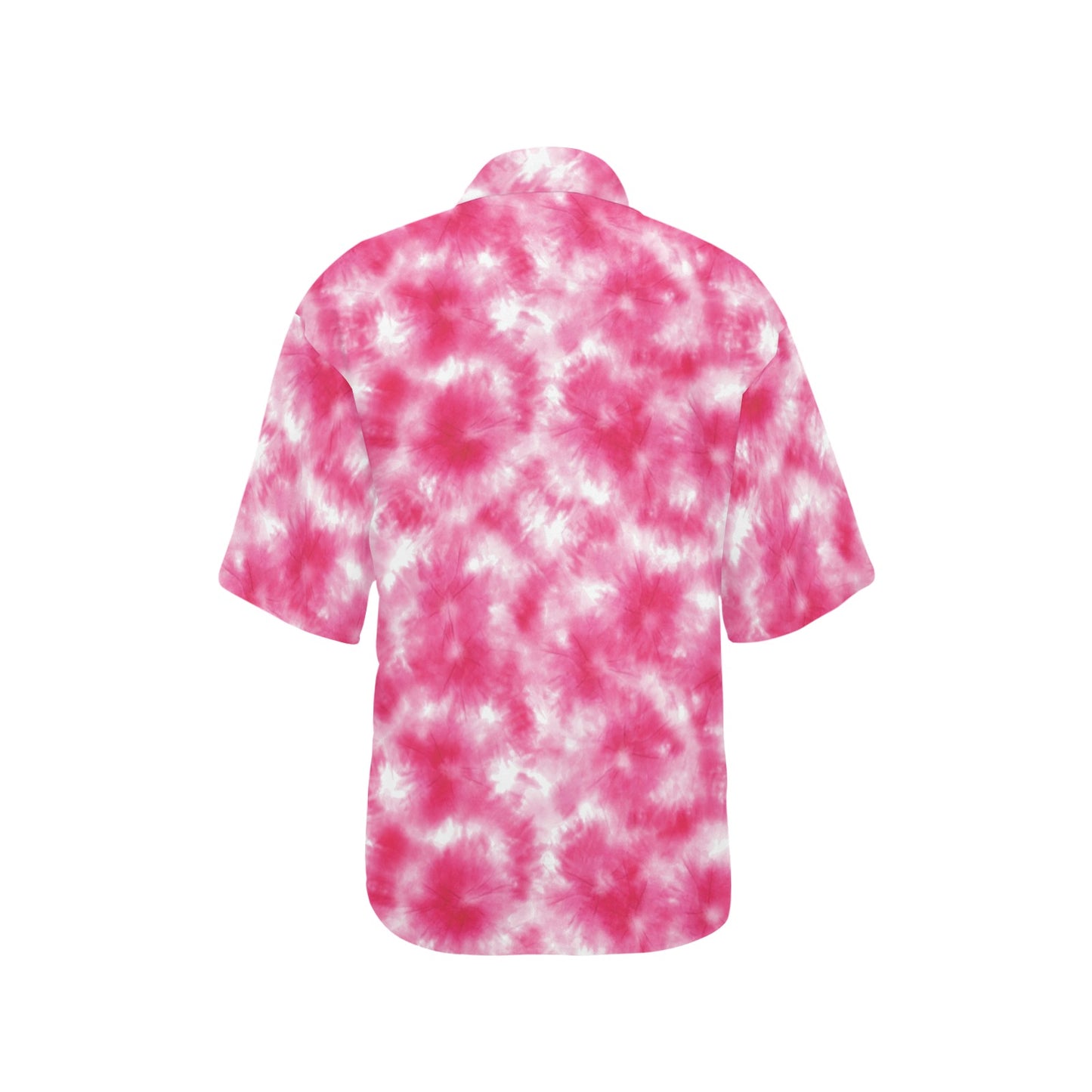 Tie Dye Pink Print Design LKS304 Women's Hawaiian Shirt