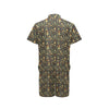 Sun Moon Print Design LKS308 Men's Romper