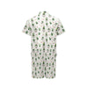 Cactus Pattern Print Design 04 Men's Romper