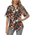 Chicken Print Pattern Women's Hawaiian Shirt