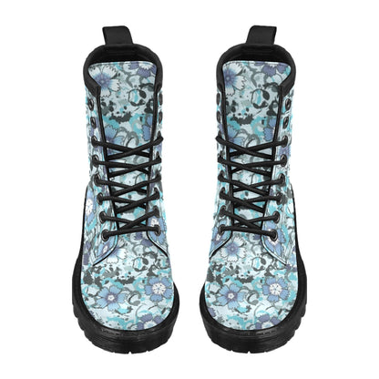 Carnations Pattern Print Design CN04 Women's Boots