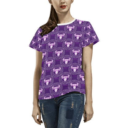 Taurus Print Design LKS303 Women's  T-shirt