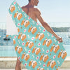 Shiba Inu Print Design LKS3013 Beach Towel 32" x 71"