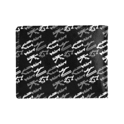 Vikings Print Design LKS306 Men's ID Card Wallet