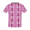 Tie Dye Dark Pink Print Design LKS303 Men's All Over Print T-shirt