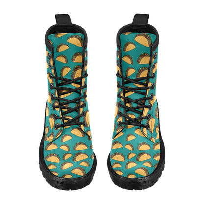 Taco Pattern Print Design TC07 Women's Boots