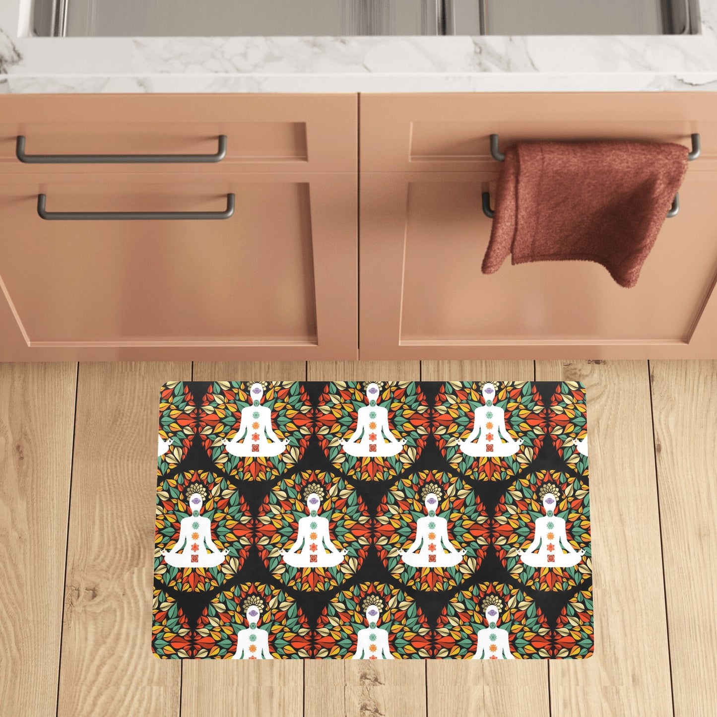 Chakra Yoga Kitchen Mat