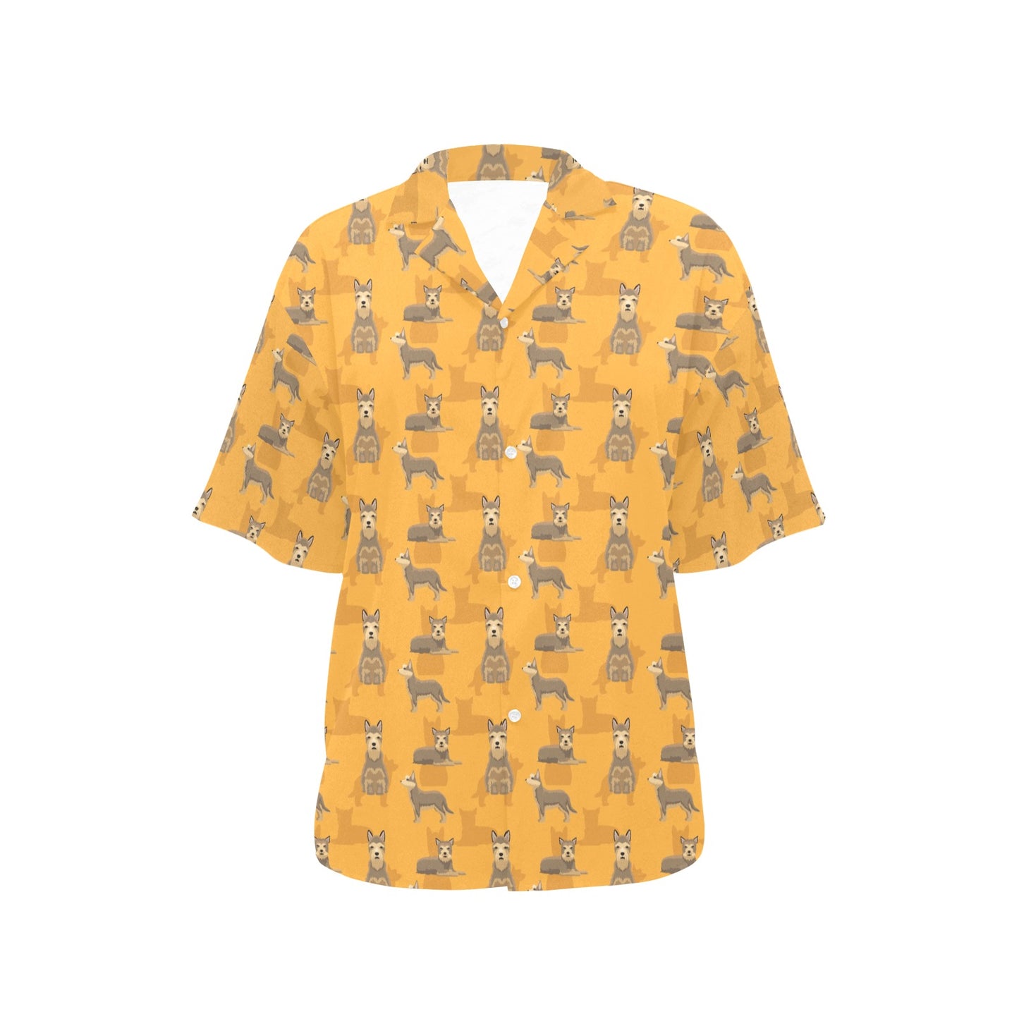 Berger Picard Pattern Print Design 01 Women's Hawaiian Shirt