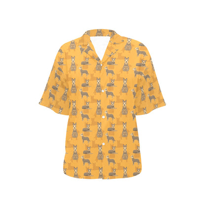 Berger Picard Pattern Print Design 01 Women's Hawaiian Shirt
