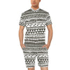 Hand draw Tribal Aztec Men's Romper