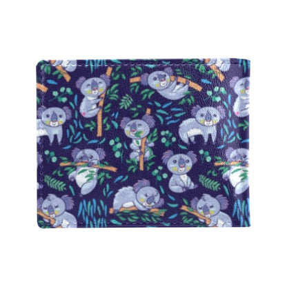 Koala Themed Design Print Men's ID Card Wallet