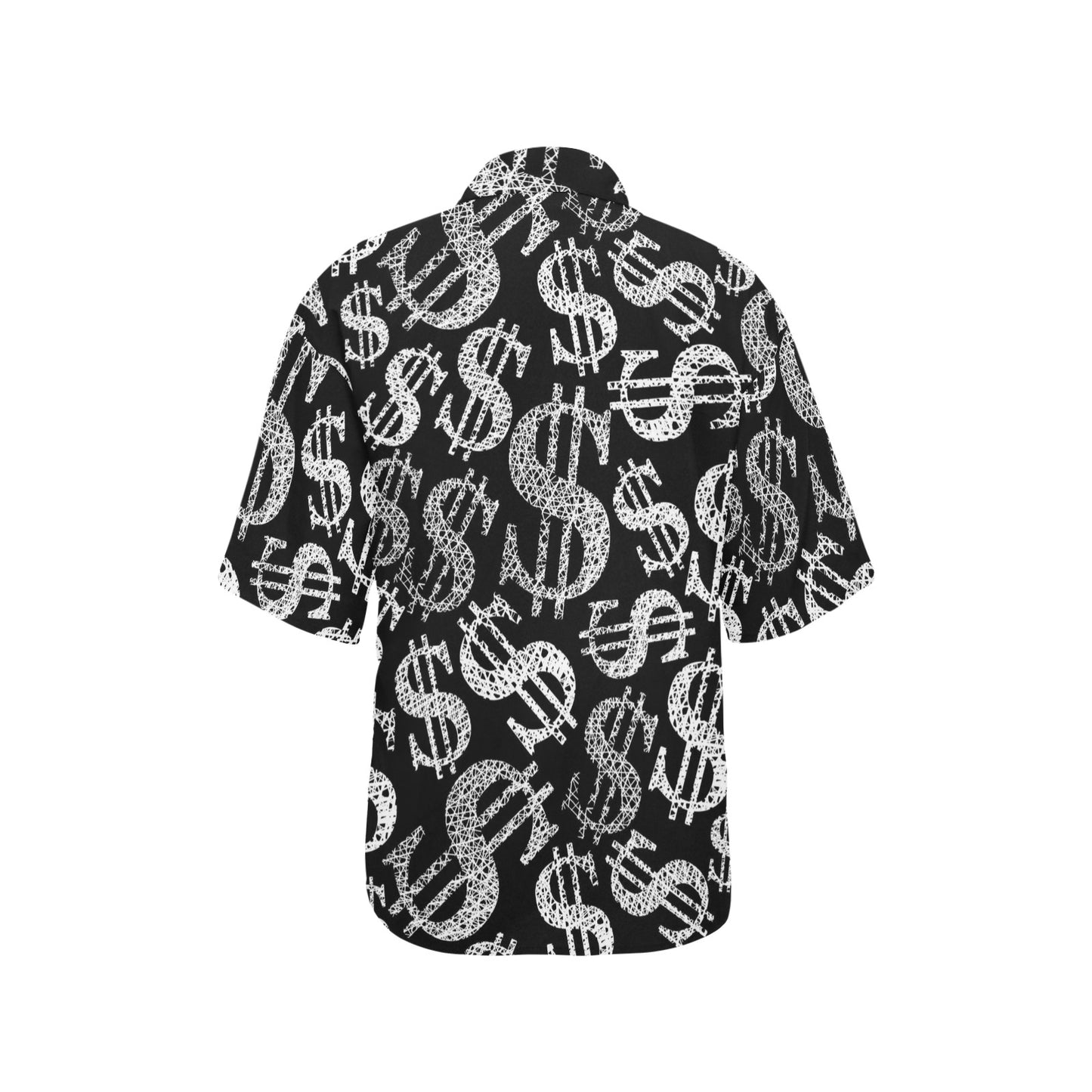 Money Pattern Print Design 02 Women's Hawaiian Shirt