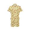 Acoustic Guitar Print Design LKS402 Men's Romper