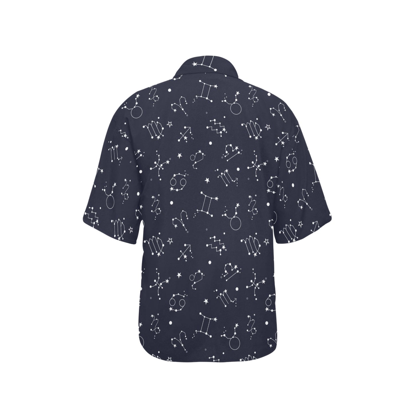 Constellation Pattern Print Design 05 Women's Hawaiian Shirt