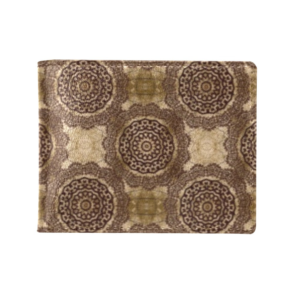 Ancient Greek Symbol Print Design LKS309 Men's ID Card Wallet