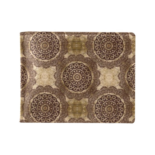 Ancient Greek Symbol Print Design LKS309 Men's ID Card Wallet
