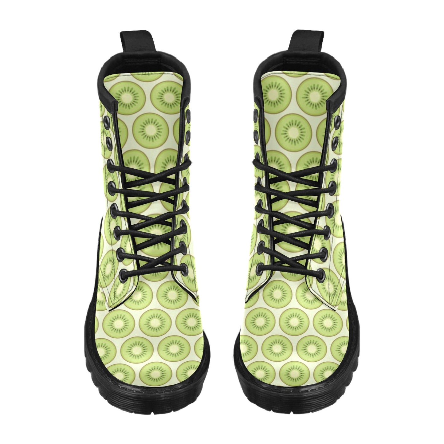 Kiwi Pattern Print Design KW02 Women's Boots