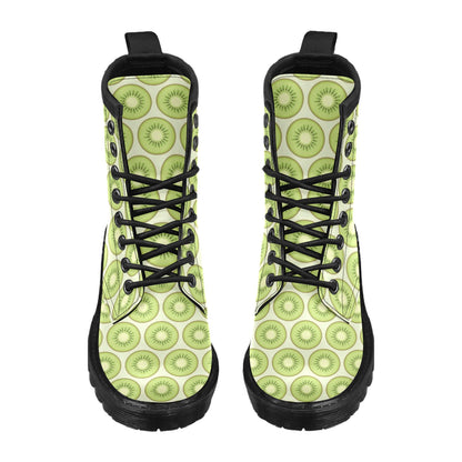 Kiwi Pattern Print Design KW02 Women's Boots