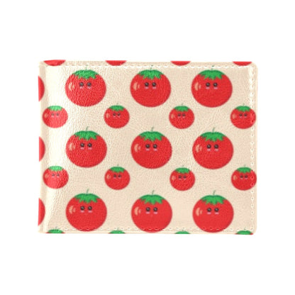 Tomato Print Design LKS308 Men's ID Card Wallet
