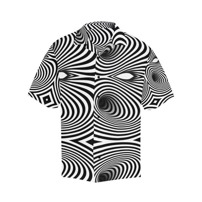 Vortex Print Design LKS303 Men's Hawaiian Shirt