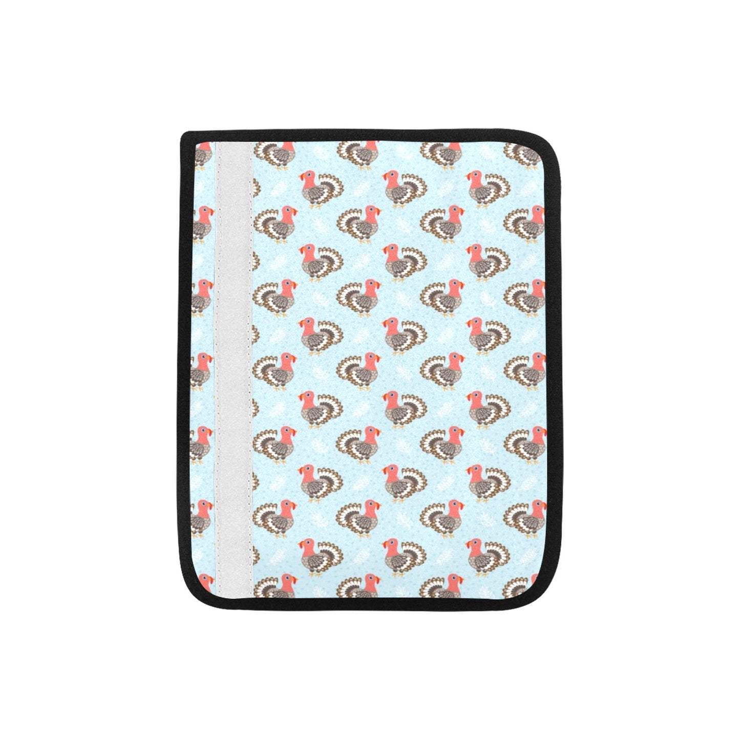 Turkey Print Design LKS403 Car Seat Belt Cover