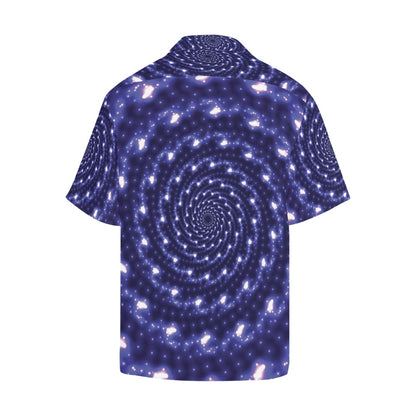 Vortex Print Design LKS305 Men's Hawaiian Shirt
