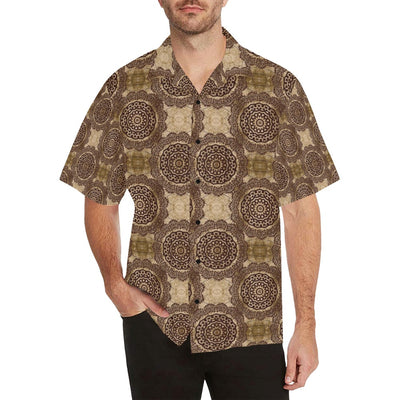 Ancient Greek Symbol Print Design LKS309 Men's Hawaiian Shirt