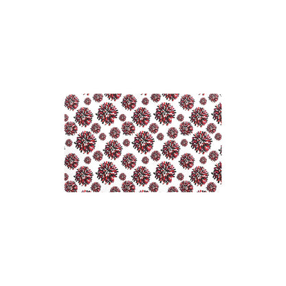Cheerleader Pattern Print Design 01 Kitchen Mat