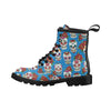 Sugar Skull Rose Pattern Women's Boots