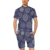 Mandala Pattern Print Design 02 Men's Romper