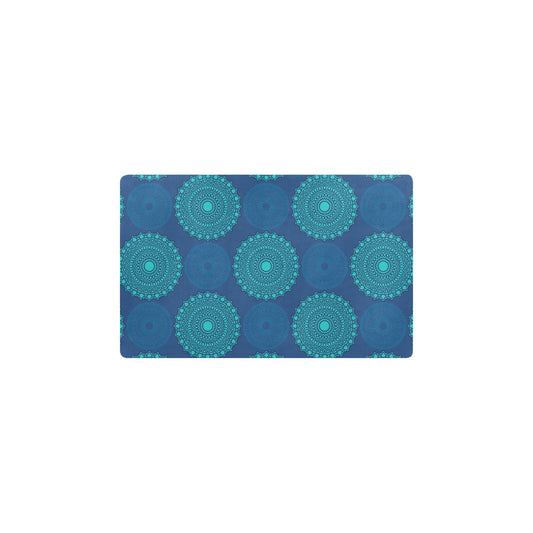 Medallion Pattern Print Design 04 Kitchen Mat