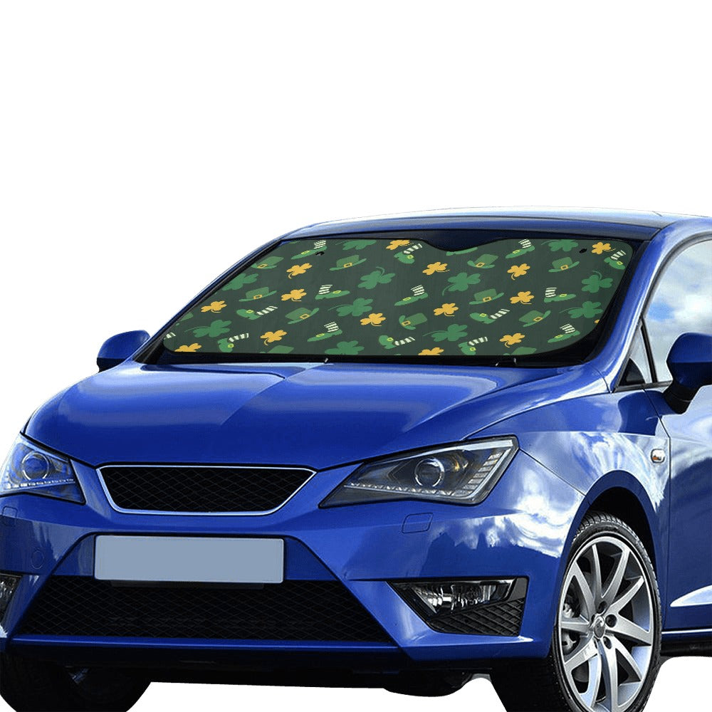 St Patricks Day Print Design LKS306 Car front Windshield Sun Shade
