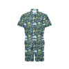 Camping Pattern Print Design 02 Men's Romper