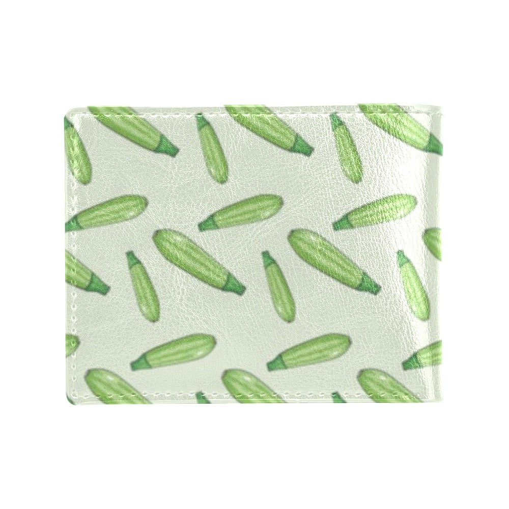 Zucchini Print Design LKS302 Men's ID Card Wallet