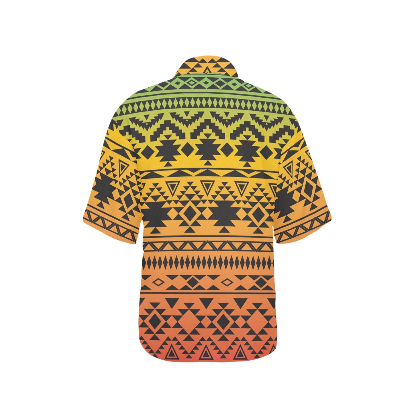 Rastafarian Pattern Print Design A04 Women's Hawaiian Shirt