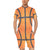 Basketball Texture Print Pattern Men's Romper