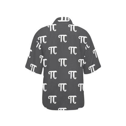 Pi Day Pattern Print Design A01 Women's Hawaiian Shirt