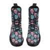 Day of the Dead Skull Print Pattern Women's Boots