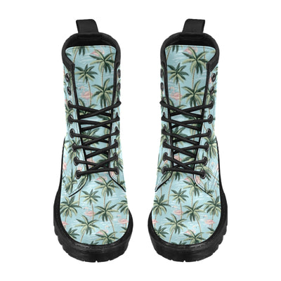 Palm Tree Pattern Print Design PT05 Women's Boots