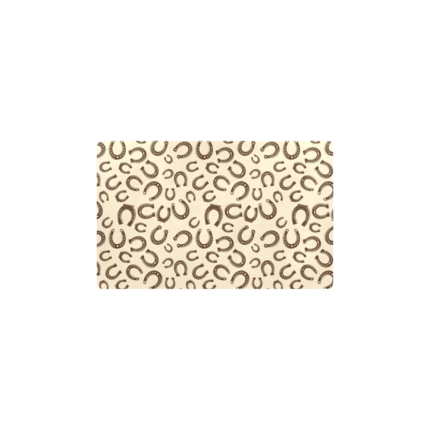 Horseshoe Print Design LKS302 Kitchen Mat