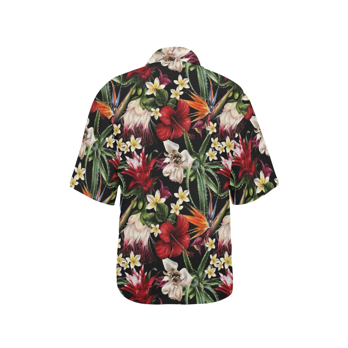 Summer Floral Pattern Print Design SF03 Women's Hawaiian Shirt