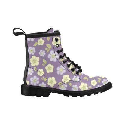 Anemone Pattern Print Design AM013 Women's Boots