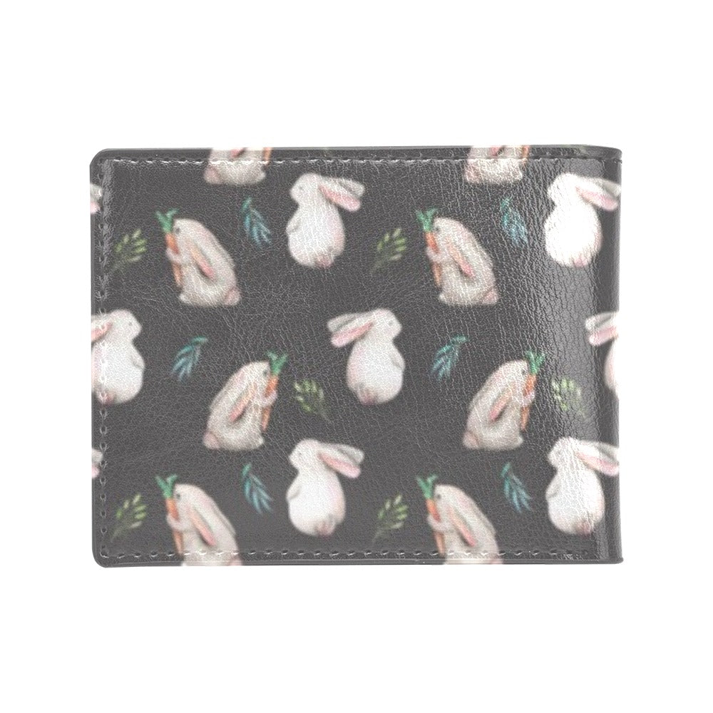 Rabbit Print Design LKS402 Men's ID Card Wallet